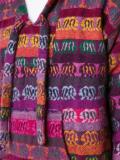patterned hoodie 