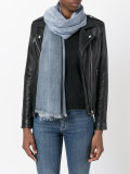 fringed-hem scarf