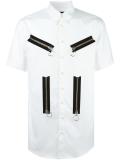 zip applique shirt