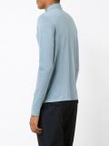 longsleeved jersey polo shirt
