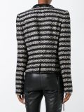 striped fitted jacket