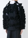 handlinked twill cropped jacket