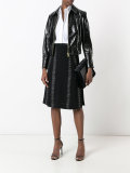 cracked leather jacket