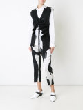 asymmetric waistcoat