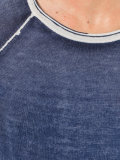 printed crew neck jumper