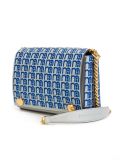 gold-tone chain strap crossbody bag