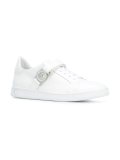 lion logo strap sneakers