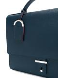 flap closure briefcase