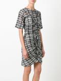 checked dress