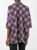 printed check shirt 