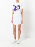 logo print T-shirt dress