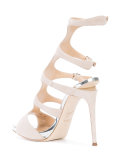 buckled gladiator pumps