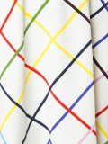 Osmond grid print dress