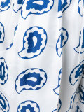 paisley print cropped trousers 