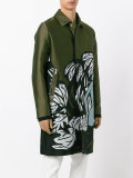 illustrated trench coat
