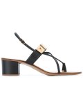 strappy block heel sandals