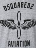 'Aviation Centre' print T-shirt