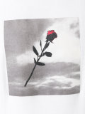rose print T-shirt 