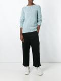 patch pocket trousers