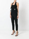 backless ruffle jumpsuit 