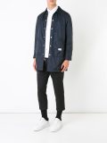 back logo raincoat