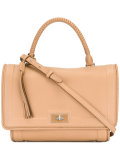 woven design tote bag