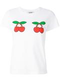 cherry print T-shirt 