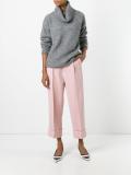 tailored cropped trousers