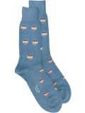 striped dots socks