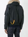 fur trim hood jacket 