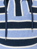 striped hooded sweatshirt