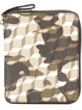camouflage print wallet