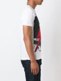 lightning print T-shirt