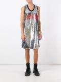 sequinned tank dress