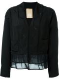 tulle hem jacket
