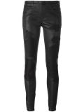 destroyed effect skinny trousers