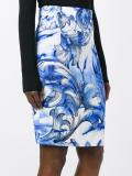 printed pencil skirt 