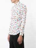Geisha print shirt