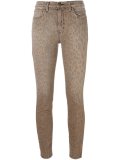 leopard print skinny jeans