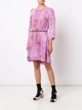 marble print dress