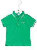 embroidered logo polo shirt 