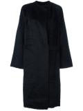 'Shaggy' long coat 