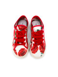 rose print sneakers 