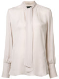 tie front blouse