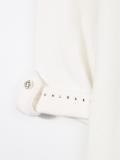 embellished cuff sweatshirt