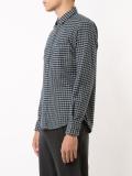 front pockets checked shirt 