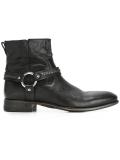 buckle detail ankle boots