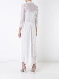 lace pleated dress