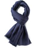 logo printed scarf