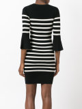 striped knitted dress